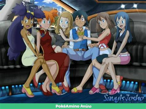 pokemon fanfiction ash x harem